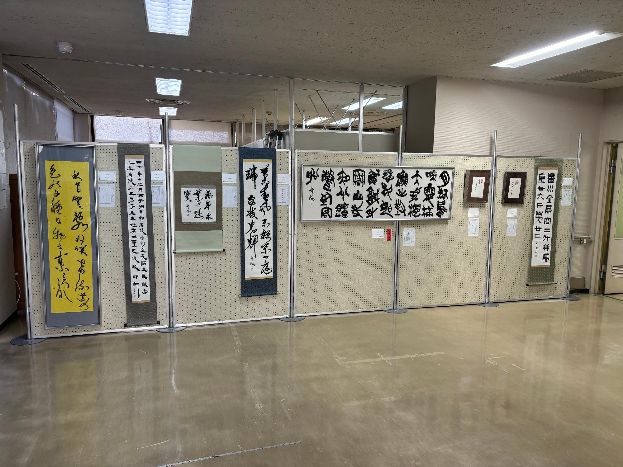 大賞受賞者展の様子