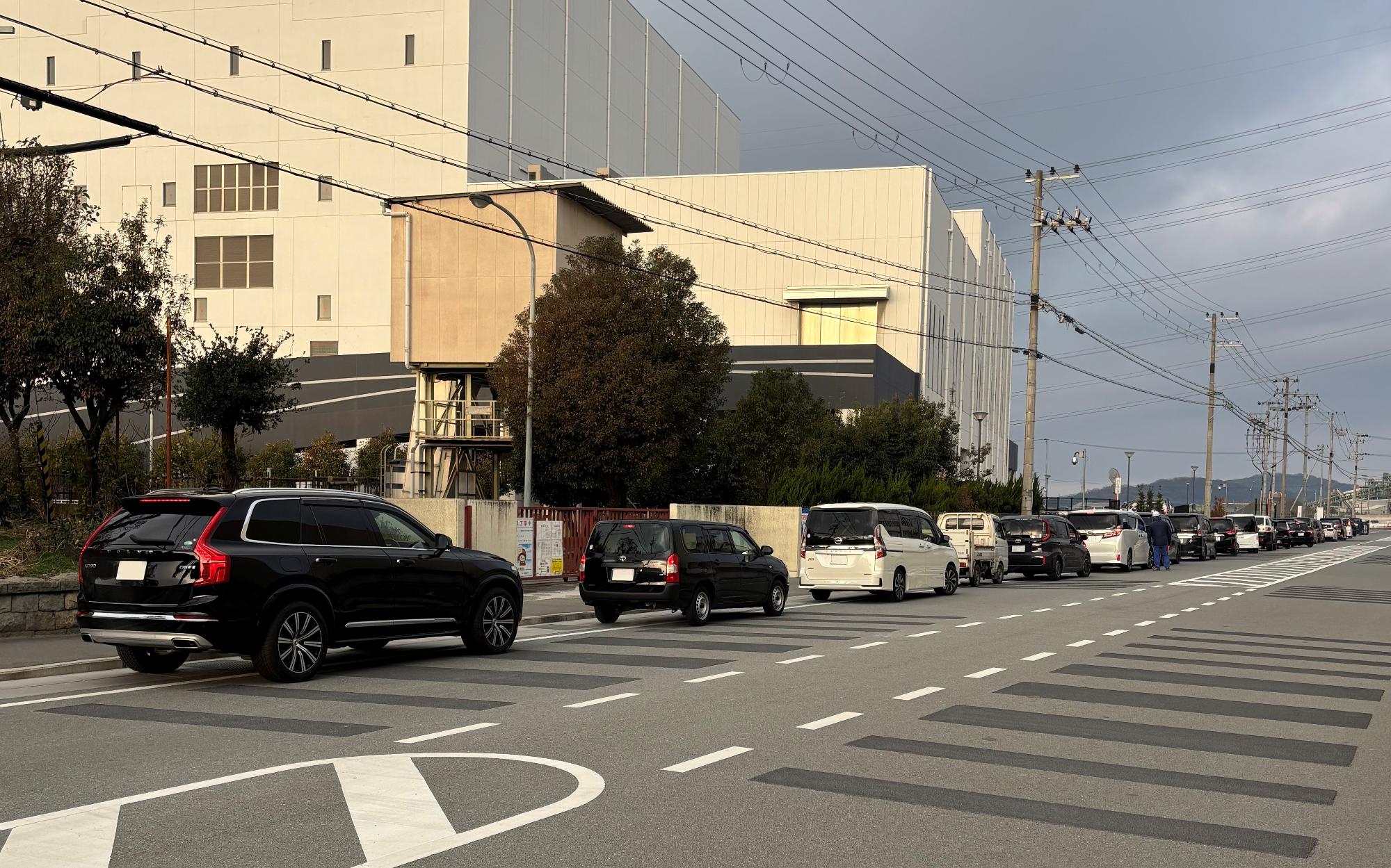 場外までの混雑状況