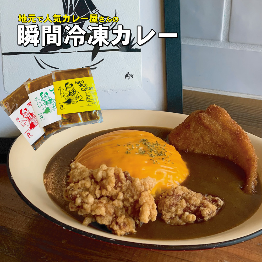 瞬間冷凍カレーの写真