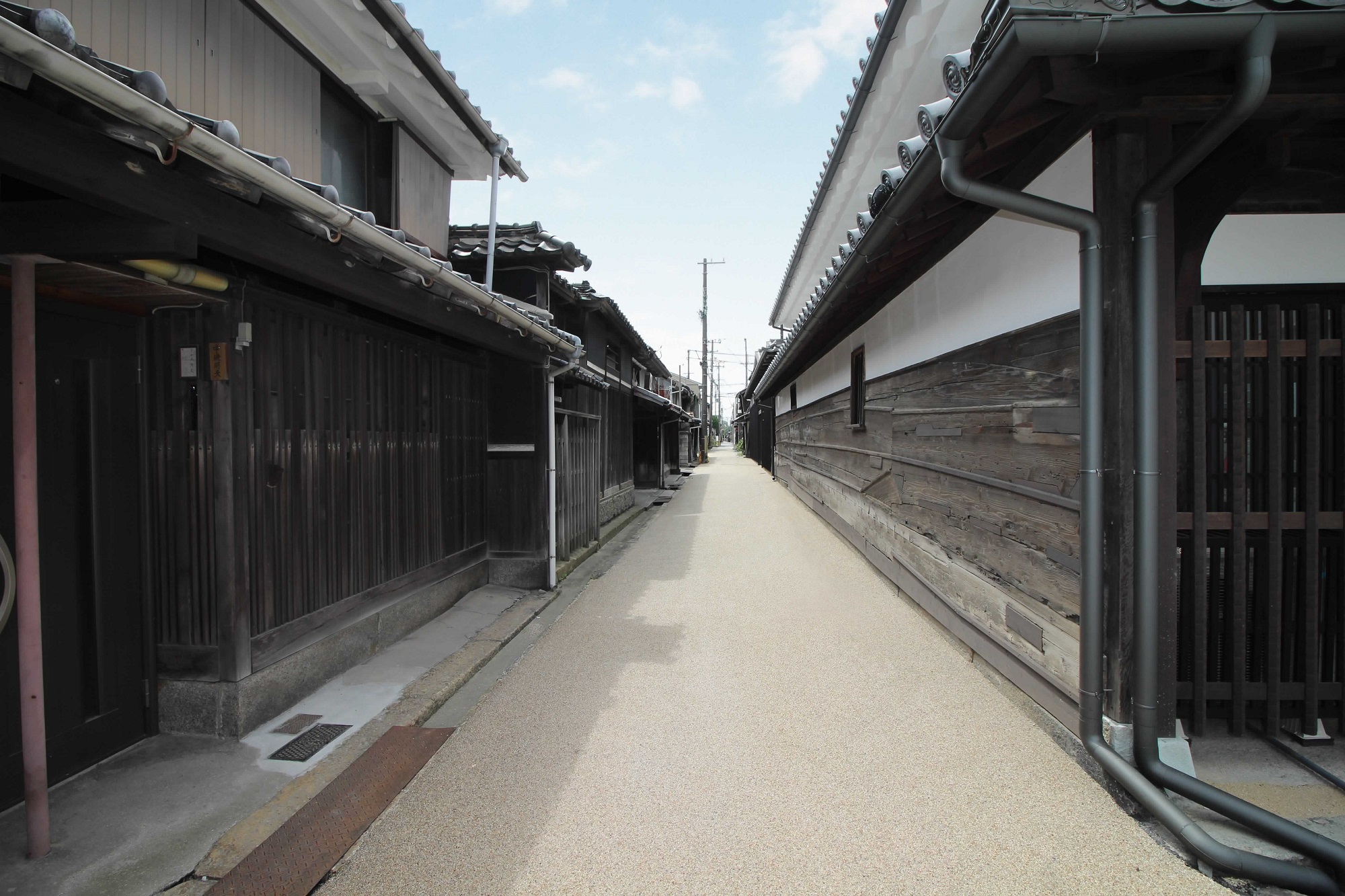 高砂町の路地