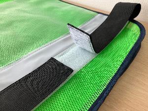 メッシュベスト前面マジックテープ