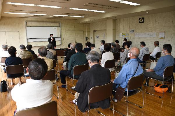 米田地区（米田公民館）の様子