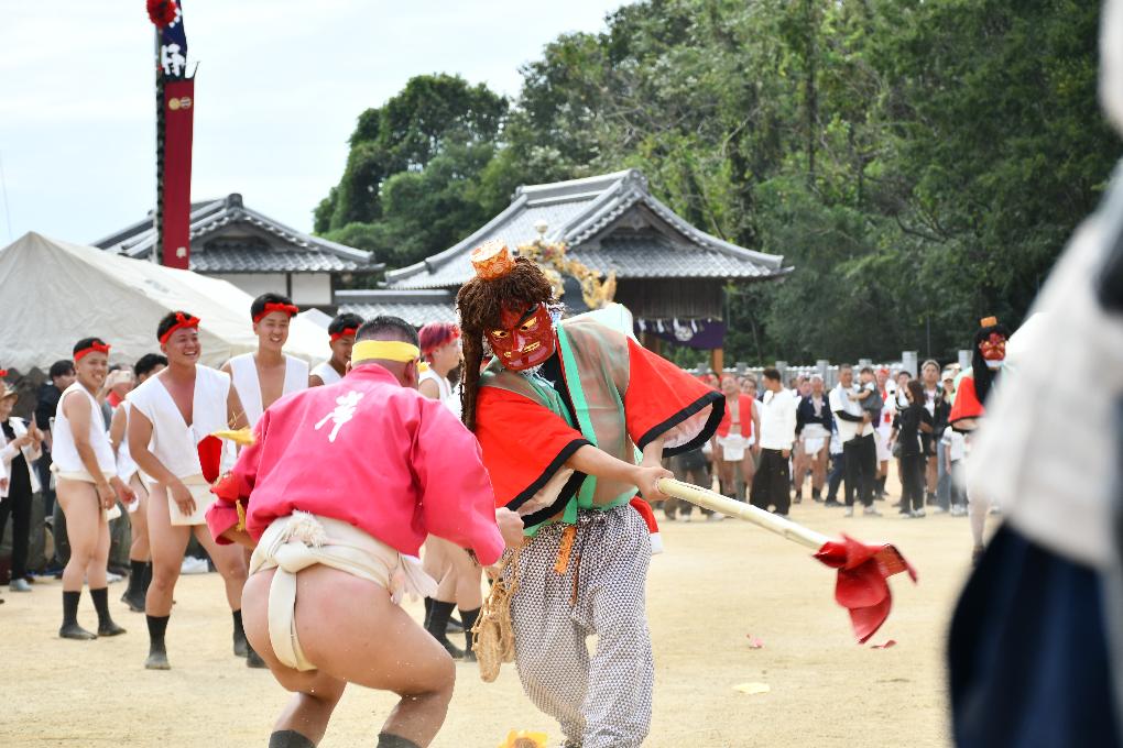 生石神社赤ばやし