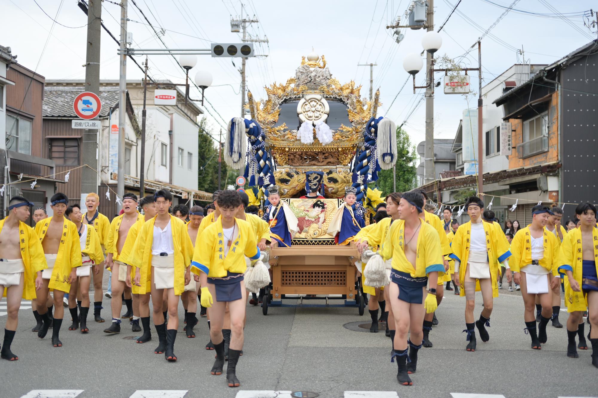 高砂神社秋祭り藍屋町屋台