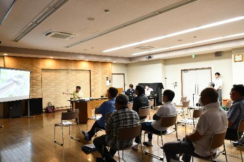 市長とのタウンミーティングの様子