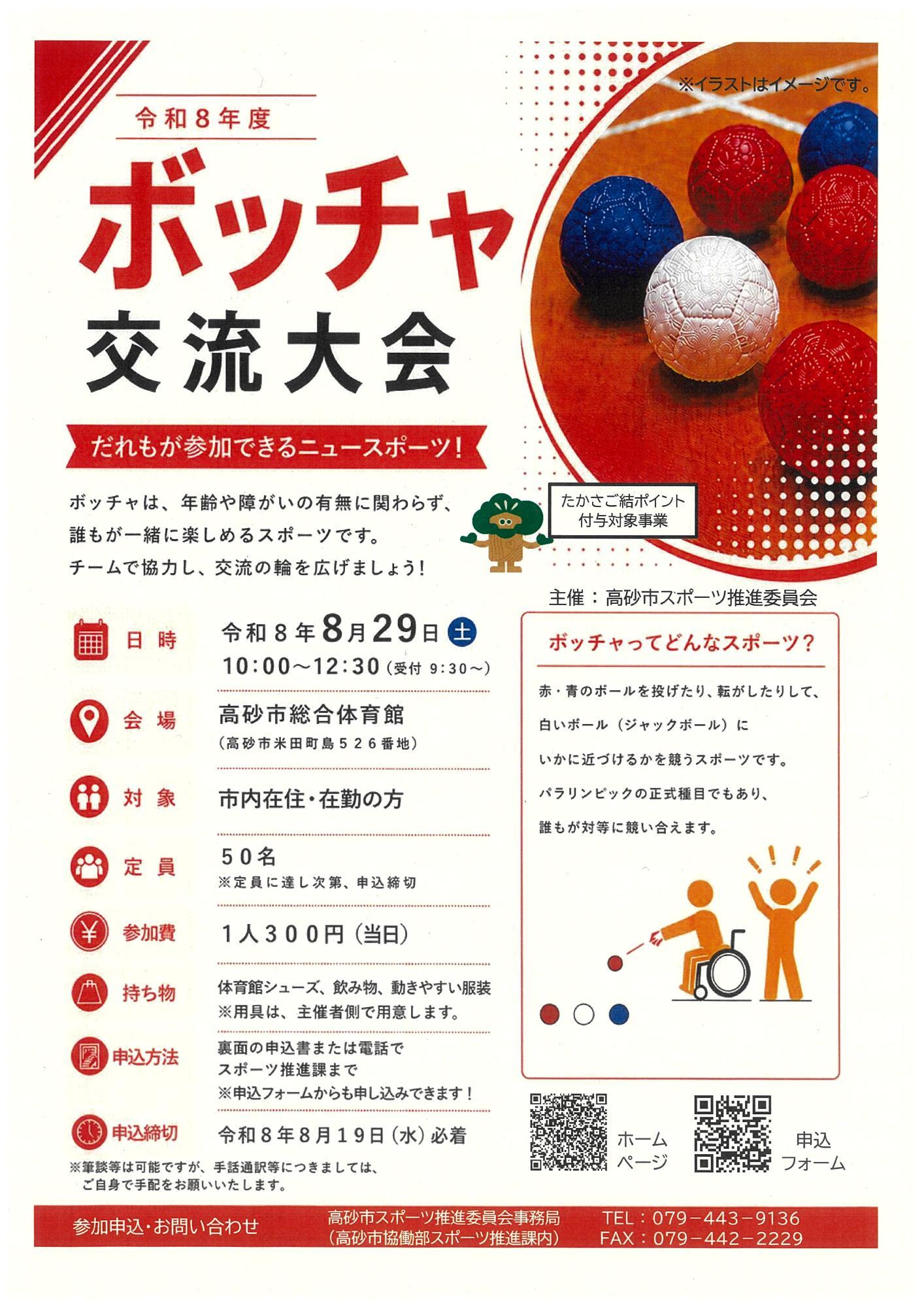 ボッチャチラシ