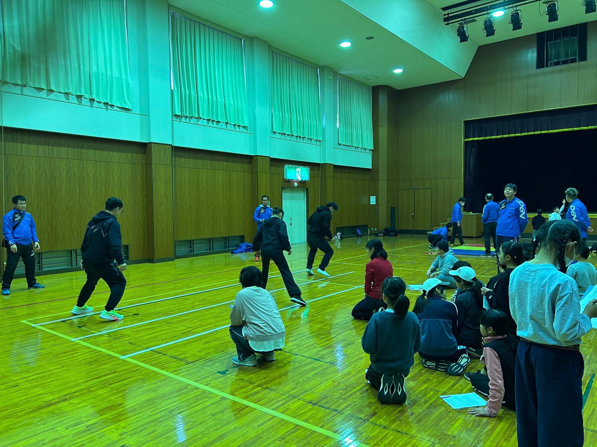 体力測定会当日写真1