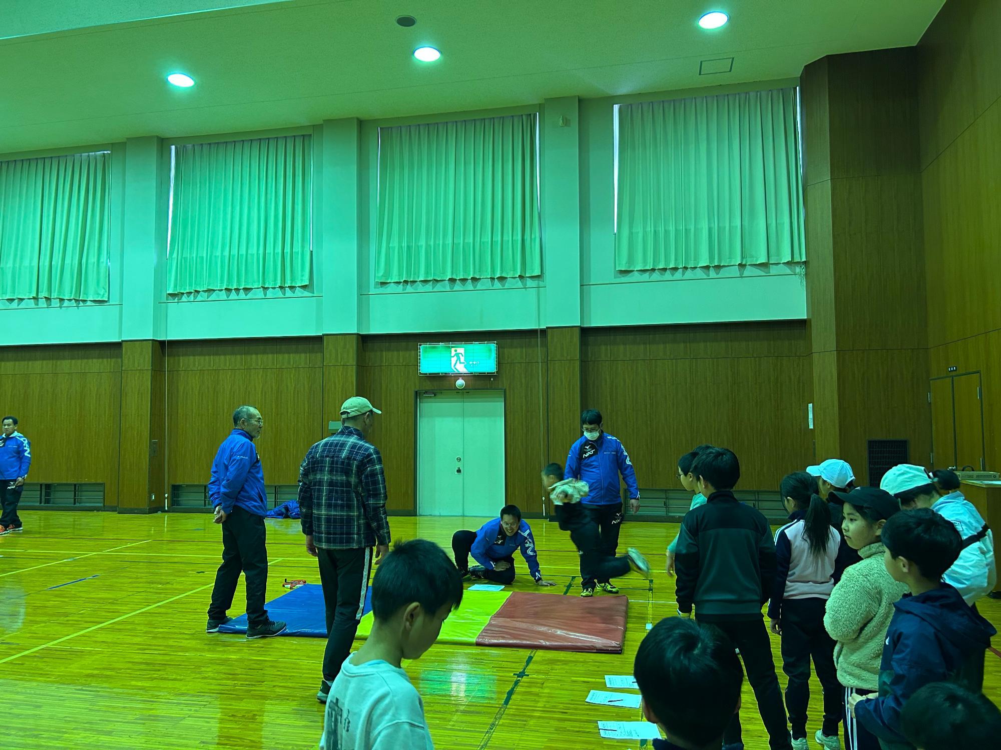 体力測定会当日写真2