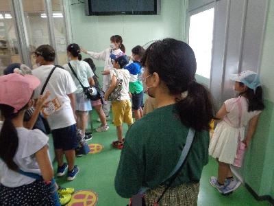 製造ラインの見学