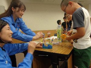 水素ロケットを体験しました