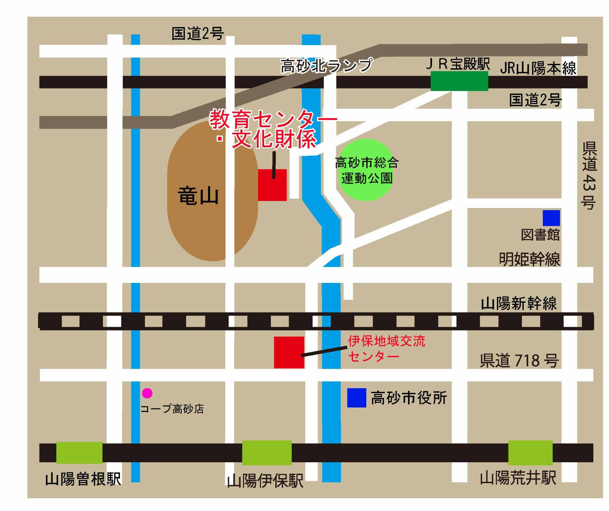 伊保地域交流センター案内図