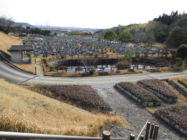 公園墓地見下ろし