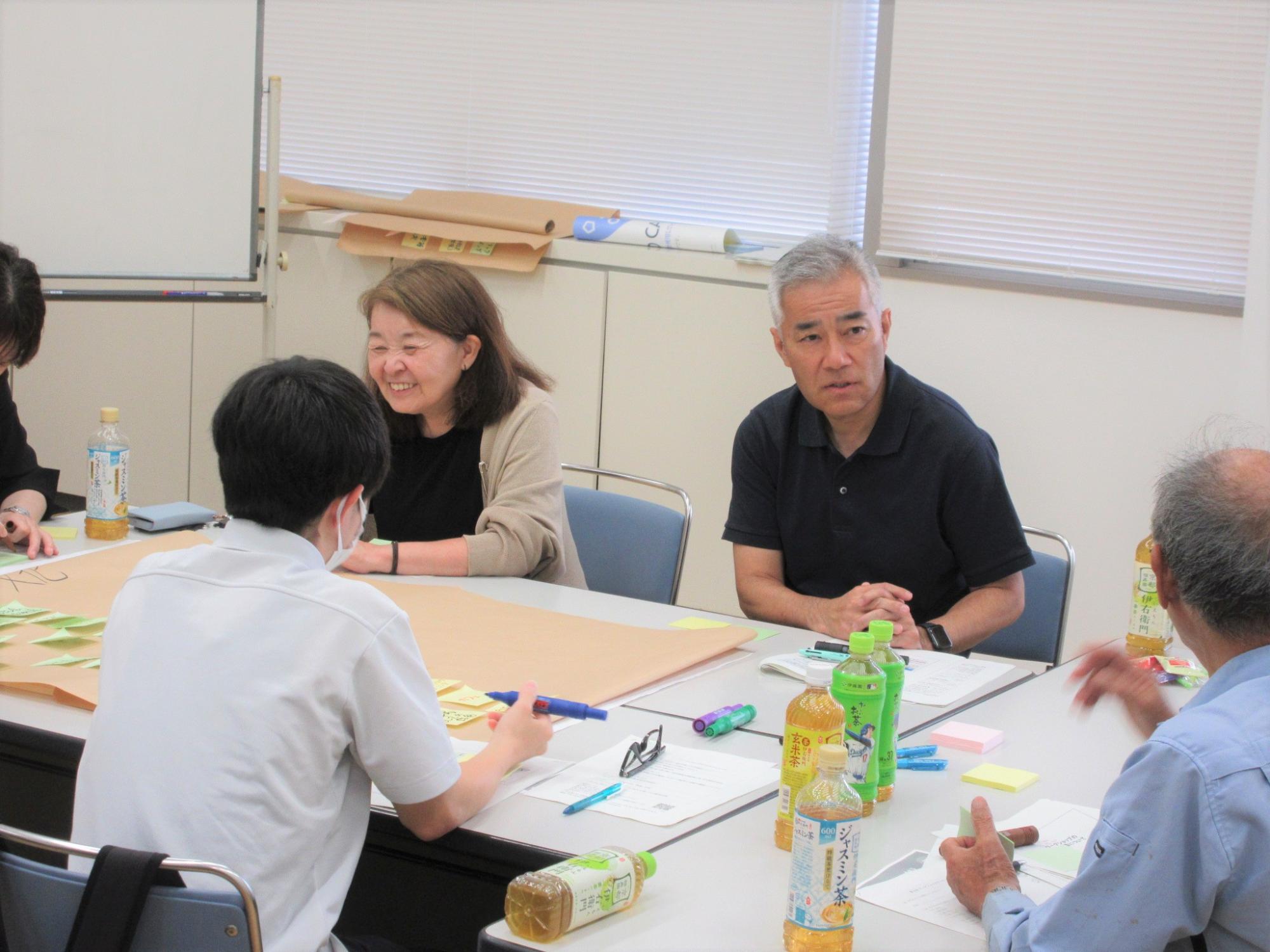 公共施設ワークショップ2回目の様子
