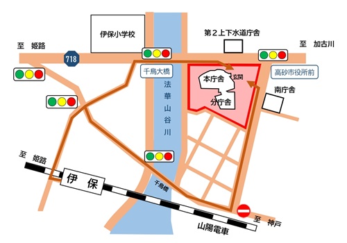 アクセスマップ（近隣）