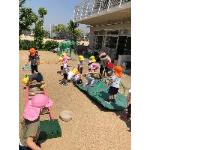 サーキット遊びをしている様子