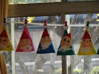 三角帽子を作りました