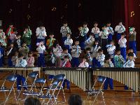 鍵盤ハーモニカの演奏風景