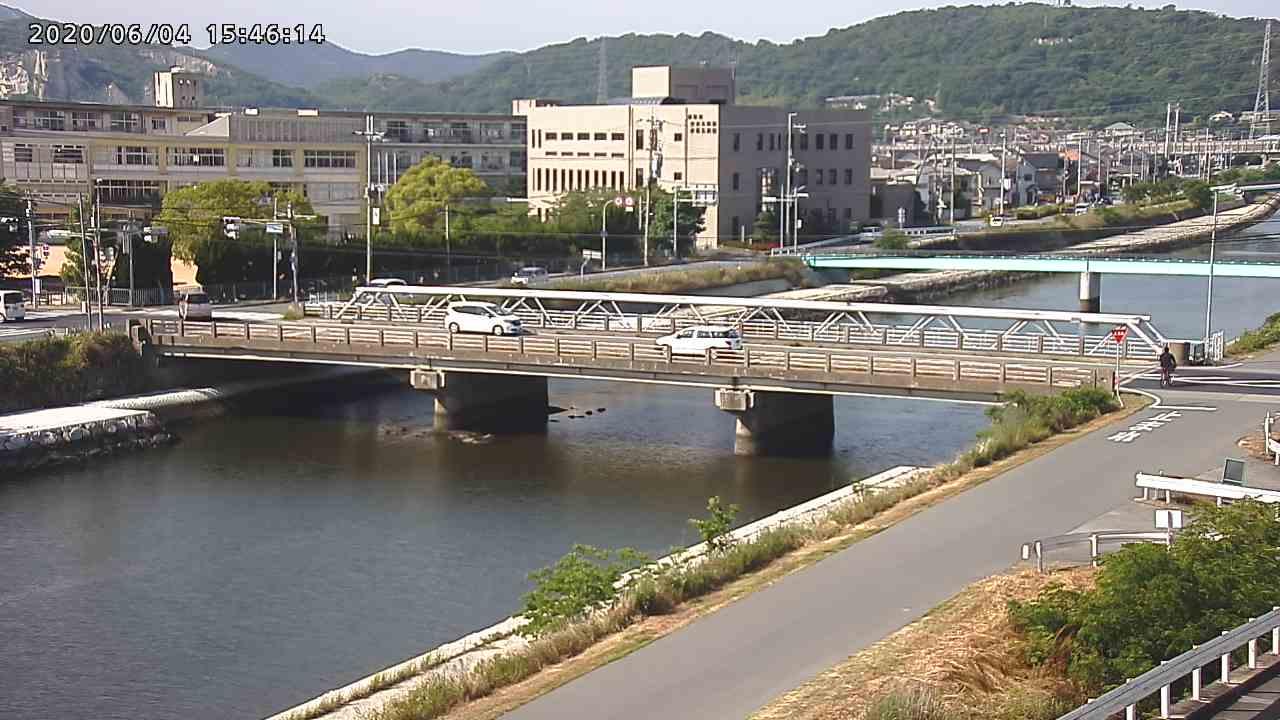 平常時の法華山谷川の様子のキャプチャ画像